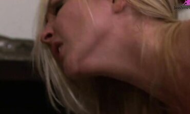 Ashley Stone Reaches Around To Stroke His Balls As He Fucks Her
