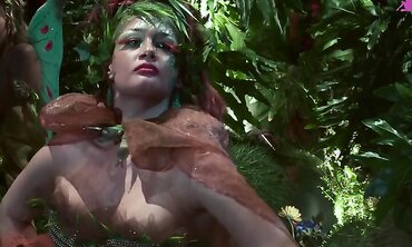 Batfuck Enters Poison Envys Garden Of Lust And Fucks His Cock Off