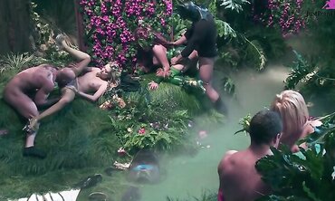 Batfuck Enters Poison Envys Garden Of Lust And Fucks His Cock Off