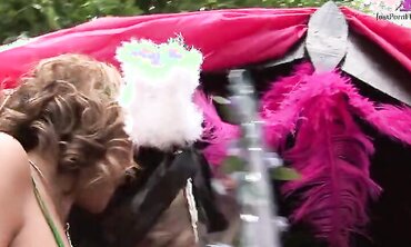 Lucky Guy Dips His Cock Into Tinkerbell And Cinderella