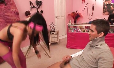 Shaved Pussy, Facial Cumshot, High Heels, Nylons/Pantyhose, One on One, Tattooes/Piercings, Big Boobs