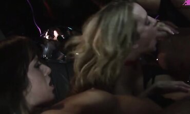 Myla Charles And Rita Faltoyano Suck Dick And Get Fucked In A Car