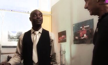 Black And White Dude Fuck A Pair Of Slutty Brunettes