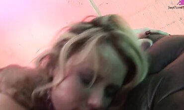Syren Sexton Offers Up Her Shaved Pussy To His Thick Dick And Swallows