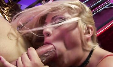 Bobbi Eden And Claudia Adams Share A Cock