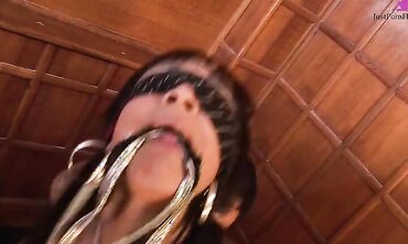 Romana Ryder Blindfolded And Fucked Like A Whore On The Floor