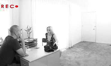 Lil' Platinum-Blonde Kendi Takes On A Xxl Milky Man Meat