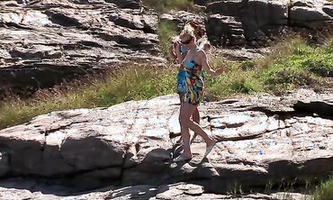 Tarra Milky Likes Fuckfest By The Beach Just Like Aneta Keys two