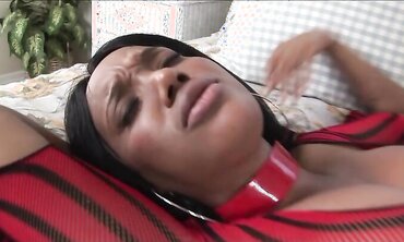 Ebony Gal Gets Rear End Fashion Nail two