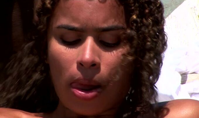 Natasha Gets Smashed In The Perspiring Amazon