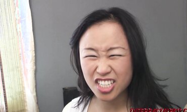 Japanese Freshman Bella Ling Senses The BIG BLACK COCK Bite