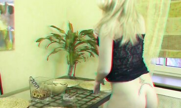 3D Solo Session With Smoking