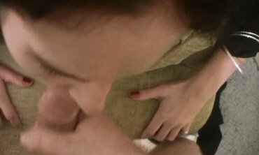 POV: Amateur Brunette Spies an Astounding Blowjob and Hardcore Toy Play
