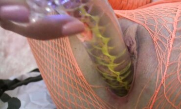 Natural Brunette Solo Session With Vibrator