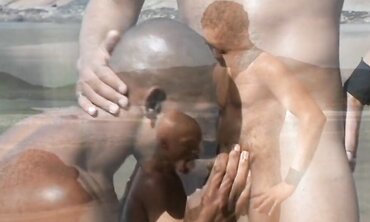 Chocolate-Colored Beach Figures