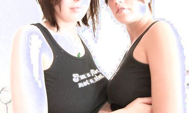 Delicate Paw: Busty Brunette Amateur Lesbian Softcore