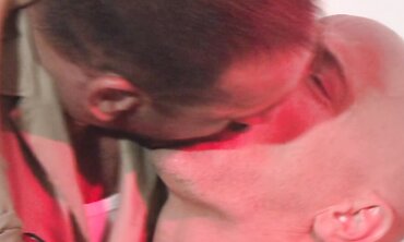 Gay Mature Man in Uniform Gets Screwed