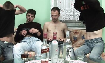The Twunk Crew: Gay Bareback Group Sex