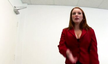 Rebecca Lane: Natural Tits & Stockings Gonzo Hardcore
