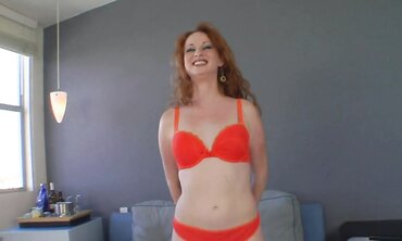 Ginger Audrey's Petite Redhead Cougar Hardcore Session