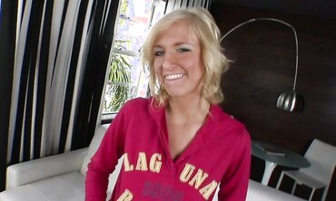 Petite College Babe Ella Marie Takes a Big Cock
