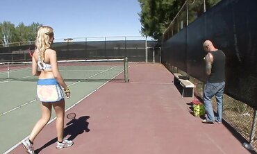 Petite Blonde Mallory Ray Murphy Takes a Creampie