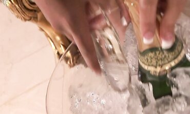 Petite Chinese Babe Lana Croft Plays With Toys