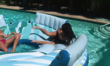 Emilianna and Tessa West Share a Sensual Lesbian Toy Session