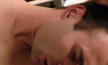 Gay Studs Fuck Hard In The Kitchen