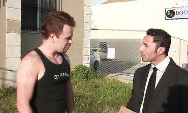 Ryan Makes His Debut As A Fresh Gay Sub