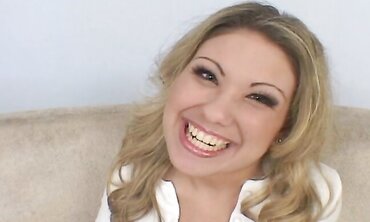 Aubrey Addams: Petite Blonde College Hardcore
