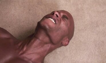 Big Black Gay Stud With Massive Cock