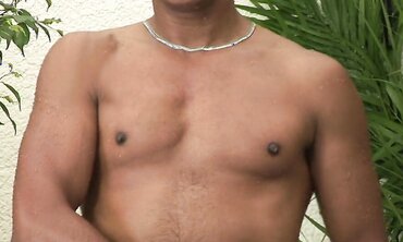 Solo Gay Latin Man With Phat Chocolate Hard-On