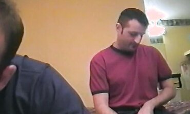 Saucy Gay Bear Group Blowjob Party