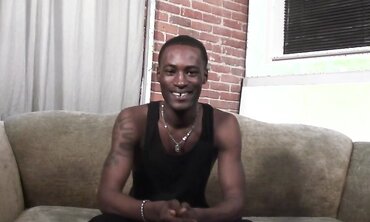 Gay Twink Gets Interracial Ebony Jizz-Shotgun