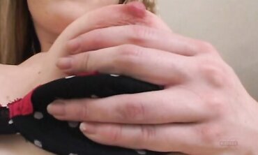 Haley Scott Takes a Group Interracial Blowjob