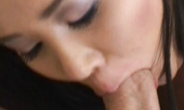 Supreme Chinese Charlene Akira Takes a Hardcore Blowjob in High Heels