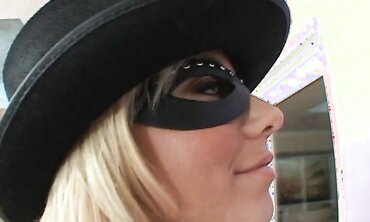 Petite Blonde Nadia Styles & Brunette Angela Stone in Leather