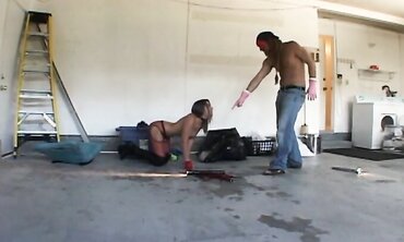Poppy Morgan's Rough Leather Fetish Hardcore