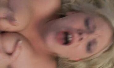 POV: Inexperienced Blonde with Big Tits Goes Hardcore