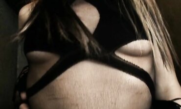 Petite Blonde Gets Rough Interracial Action