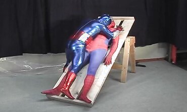 Mature Gay Hero Gives a Fetish Blowjob