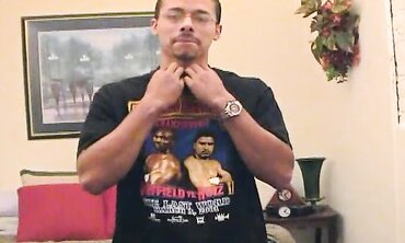 Gay Latin Stud Carlos Gets Spread Wide