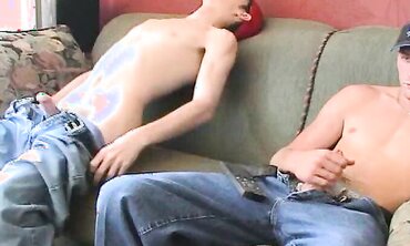 Newbie Lance Takes A Big Cock