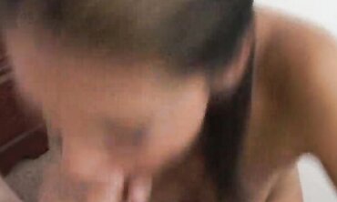 Cute Nadia Gives Super Oral Pleasure to Multiple Males with Cumshot