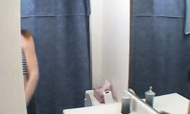 Petite Tattooed Neighbor Gives POV Blowjob