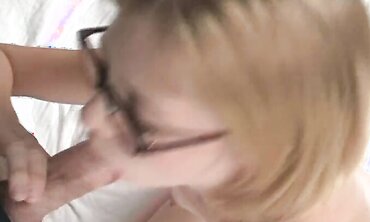 Cali POV: Petite Blonde in Glasses