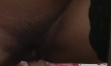 POV: Tattooed Black Queen in Fishnets and High Heels
