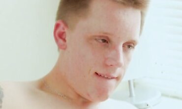 barely legal Gay Newbie With Tattoos Goes Solo