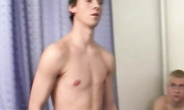 Bareback Blowjob with a Twink in a Jockstrap